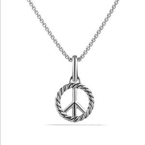 David Yurman Peace Sign Charm